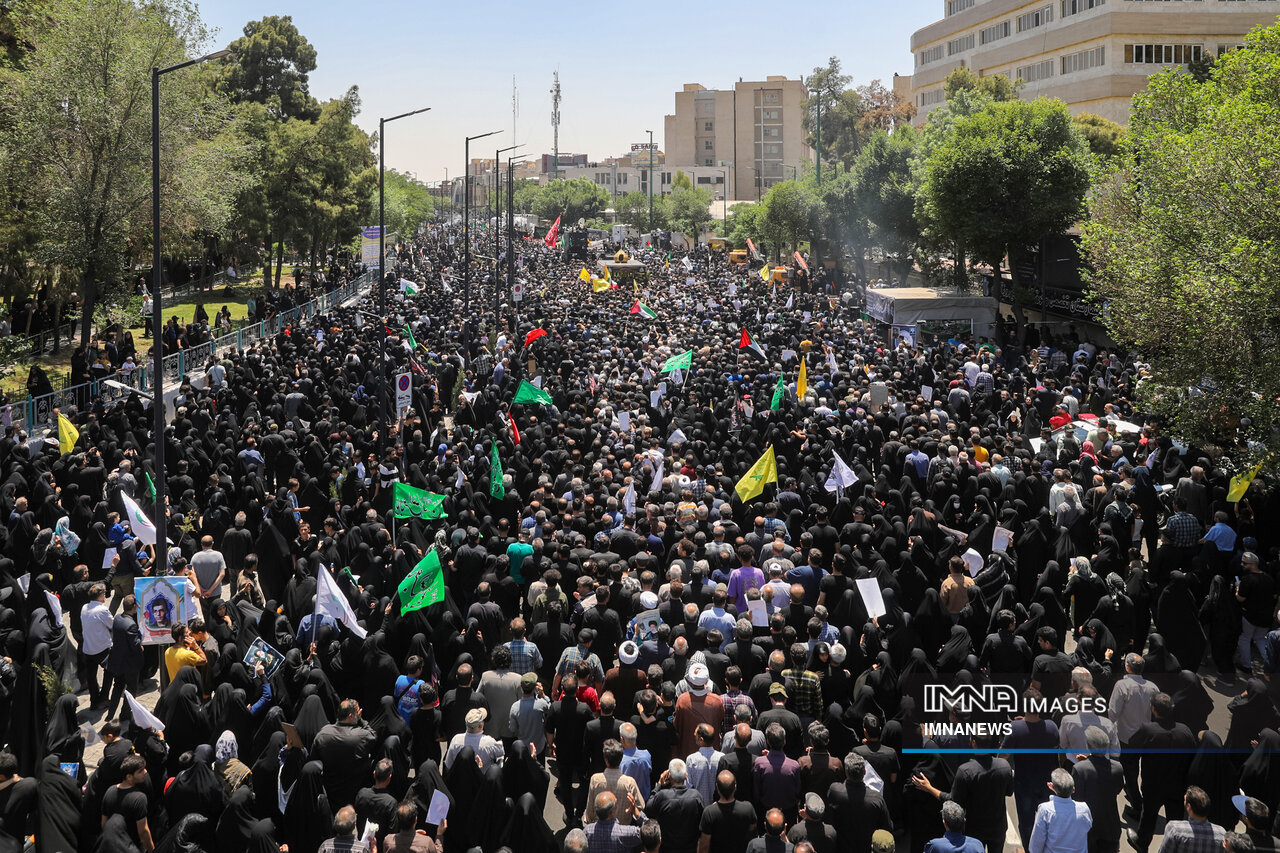 Mashhad Mourns: 3 Million Attend President Raeisi's Funeral