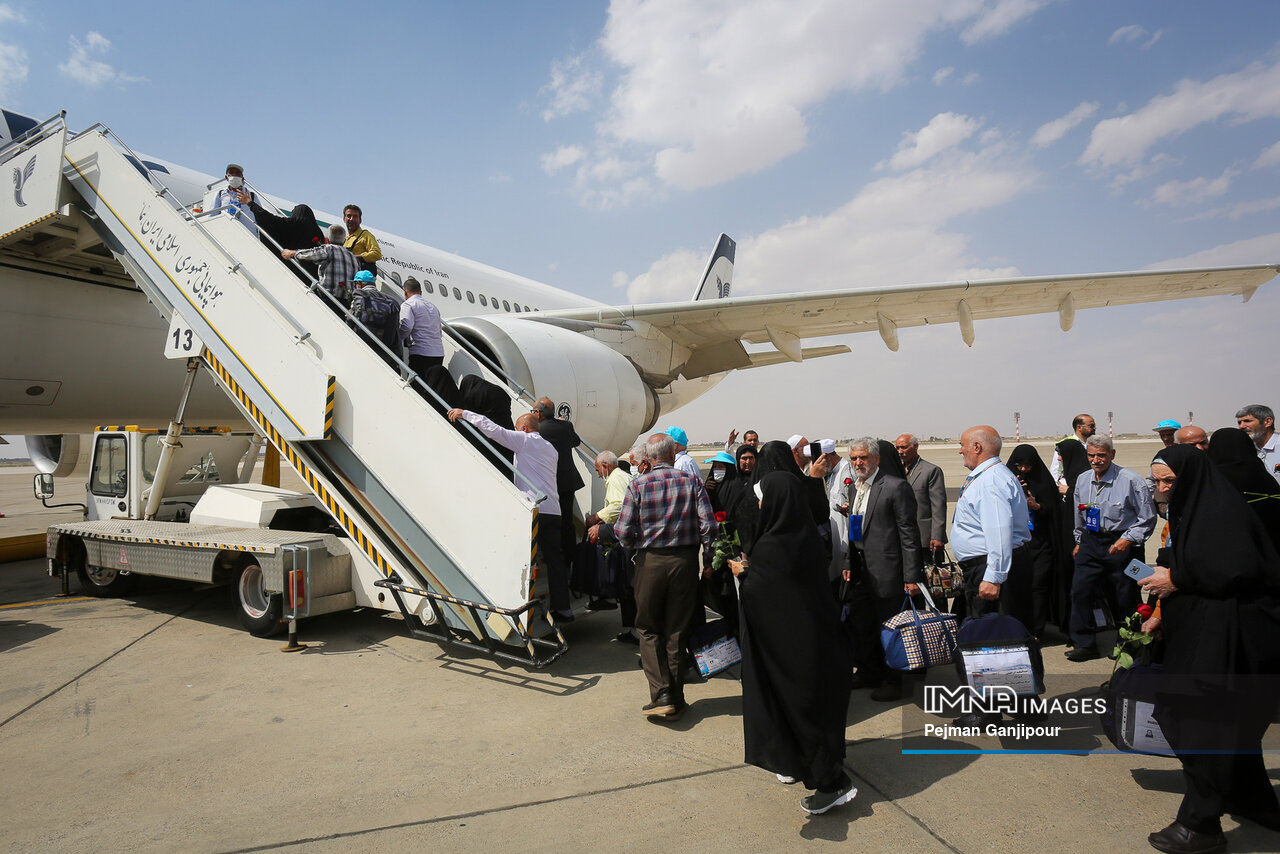 اعزام ۳۸ هزار و ۶۰۰ نفر به سرزمین وحی / ۲۱ خرداد آخرین پرواز انجام می‌شود