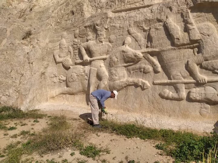 ساماندهی محوطه تاریخی نقش رستم آغاز شد