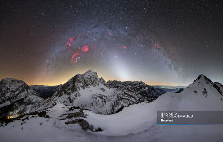 بهترین تصاویر کهکشان راه شیری در سال 2024