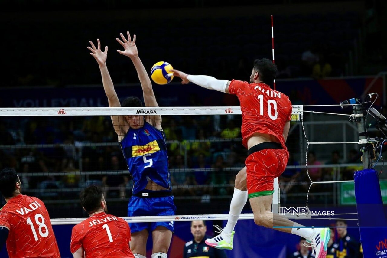 خلاصه بازی والیبال ایران و ایتالیا + فیلم