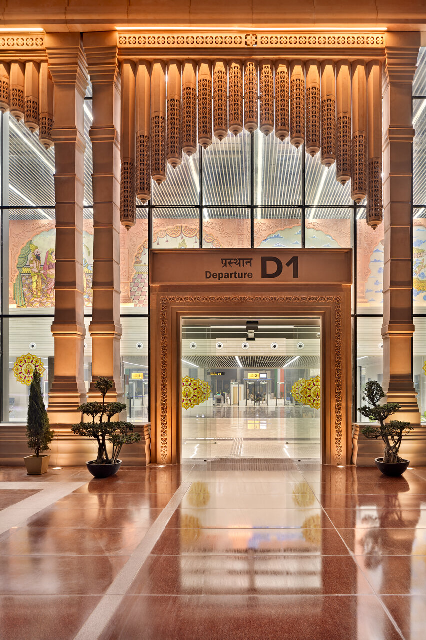 فرودگاه پایدار شهر هندی؛ سمبل فرهنگ و تاریخ