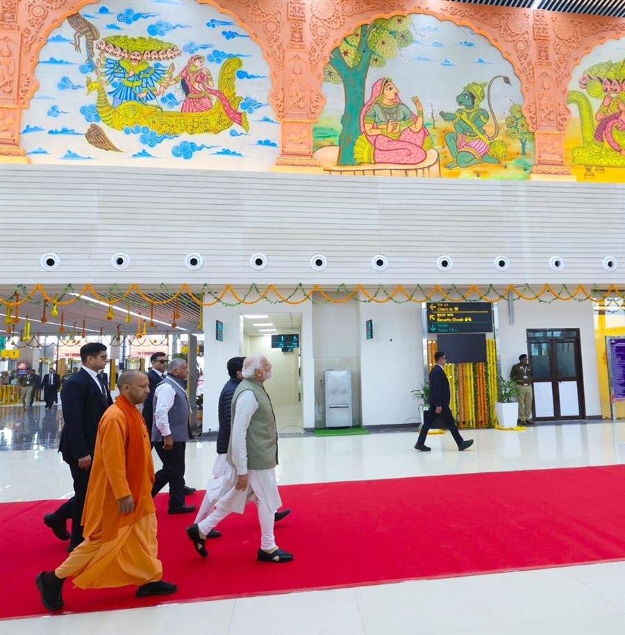 فرودگاه پایدار شهر هندی؛ سمبل فرهنگ و تاریخ