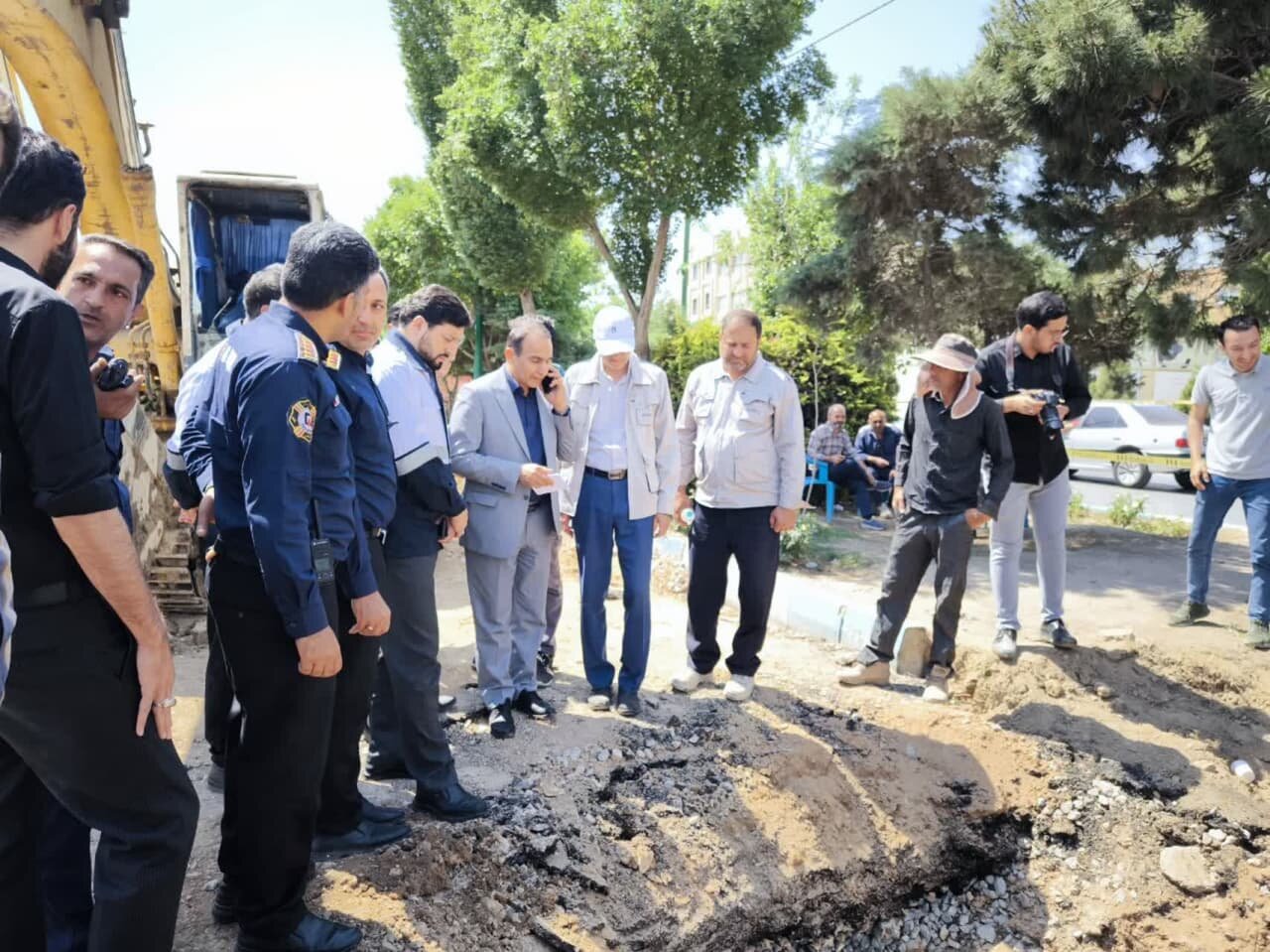 ورودی پل سرهنگ به سمت میدان لاله تا اطلاع ثاوی مسدود است