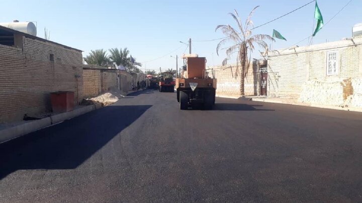 اجرای عملیات بهسازی روستاهای بخش مرکزی شهرستان شیراز