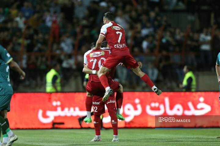 گل اول پرسپولیس به مس رفسنجان + فیلم