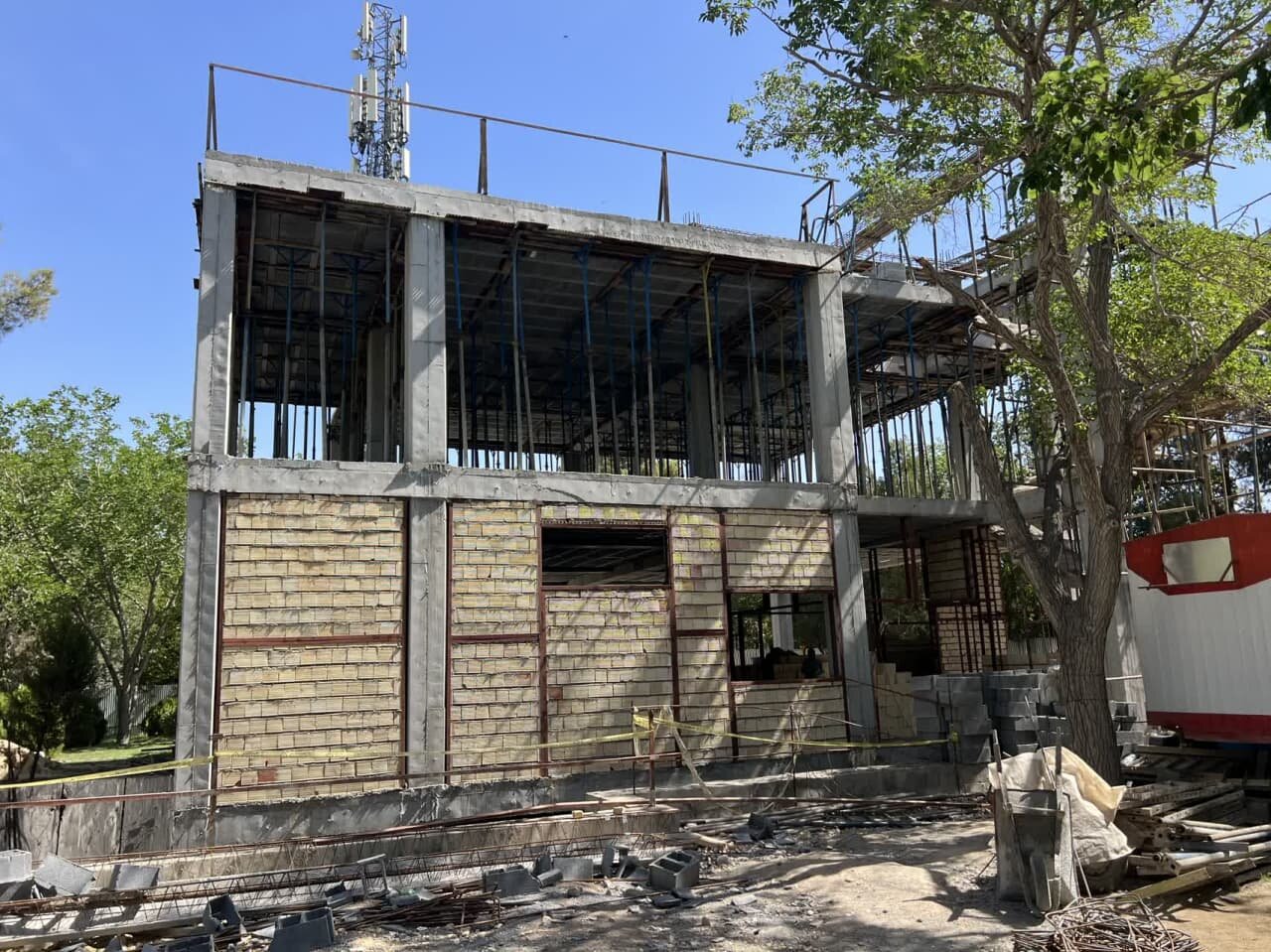 پیشرفت ۶۰ درصدی عملیات عمرانی مجموعه فرهنگی باغ بانوان نوش