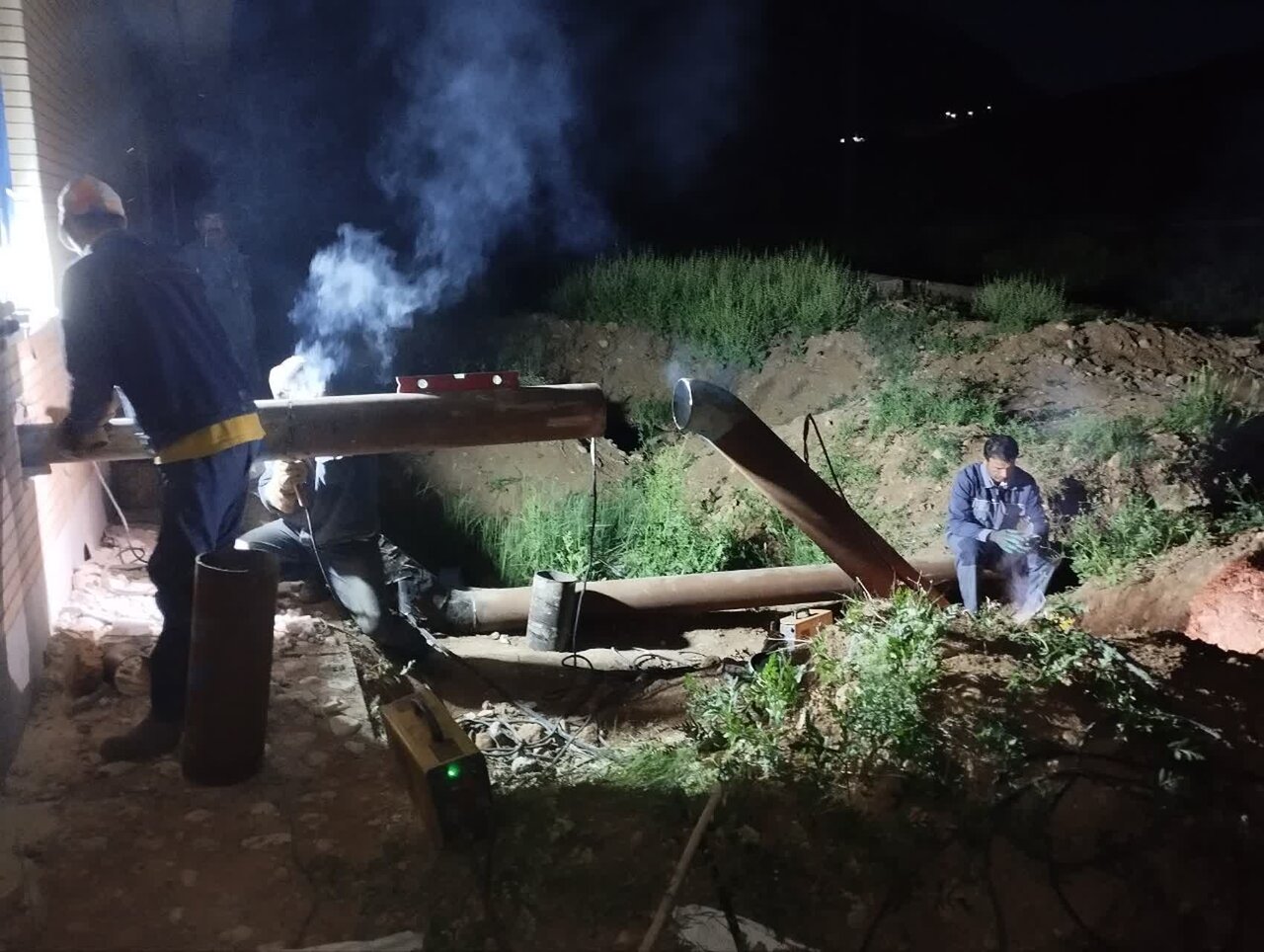 راهاندازی فاز اضطراری تصفیهخانه روستای پادنا سمیرم