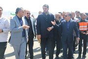 آغاز عملیات اجرایی ۱۳۳ کیلومتر بزرگراه با حضور وزیر راه در سیستان و بلوچستان