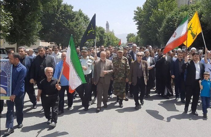 برگزاری راهپیمایی انزجار مردمی علیه جنایات صهیونیستها در آذربایجانغربی+عکس