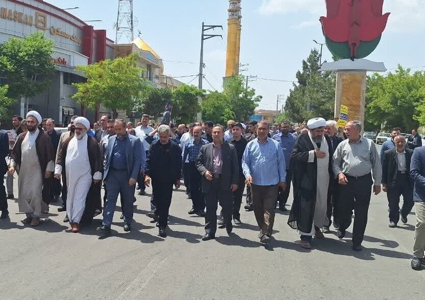 برگزاری راهپیمایی انزجار مردمی علیه جنایات صهیونیستها در آذربایجانغربی+عکس