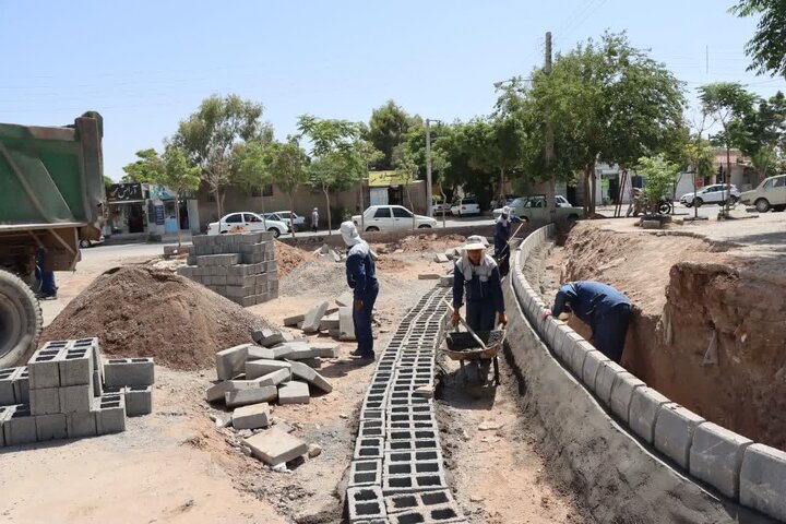 آغاز ایمن‌سازی و اصلاح هندسی معابر منطقه سه کرمان