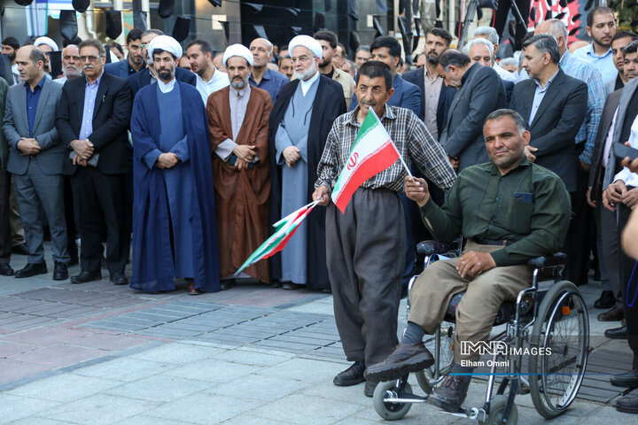 مراسم بزرگداشت سید محرومان و شهدای خدمت