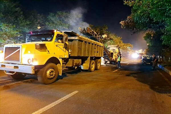 توزیع ۳۳۳ هزار تن آسفالت در ۱۴۰۰ معبر و محله شهری تبریز