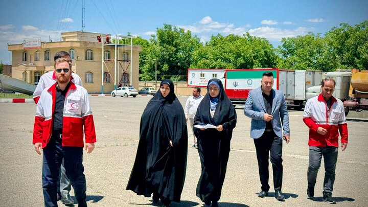 مشکل تخصیص زمین برای احداث پایگاه امداد هلال احمر و پد بالگرد در سیلوانا حل می‌شود