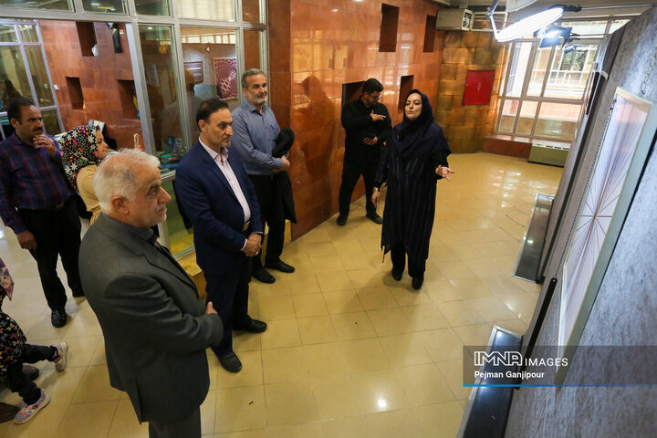 بازدید اعضای شورای شهر اصفهان از نمایشگاه معاد