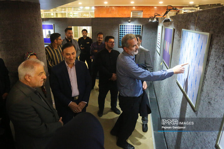 بازدید اعضای شورای شهر اصفهان از نمایشگاه معاد