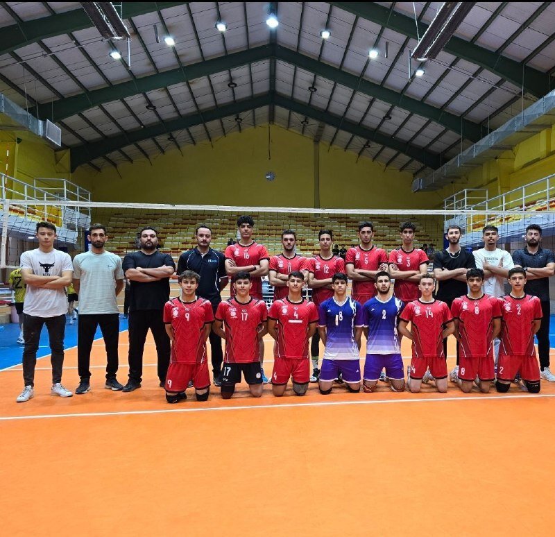 قهرمانی میاندوآب در مسابقات والیبال زیر ۱۸ سال آذربایجان‌غربی