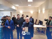 فیلم| حضور قالیباف در ستاد انتخابات