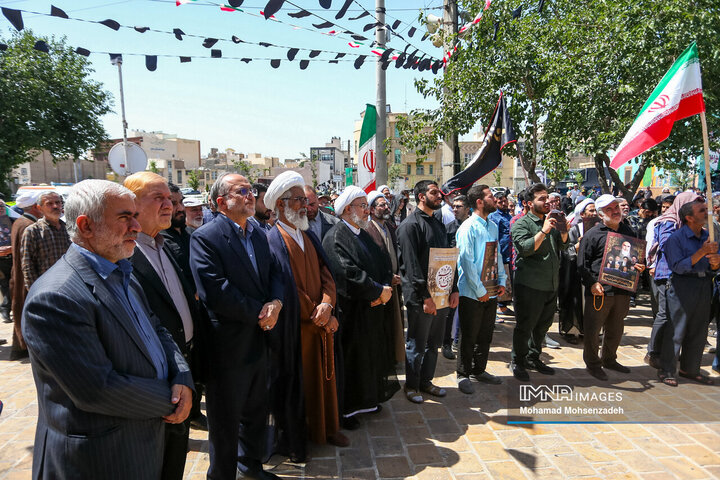 راهپیمایی و مراسم بزرگداشت یوم‌الله تاریخ‌ساز ۱۵خرداد