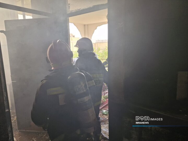 حادثه حریق منزل مسکونی شهر«کیان» فوتی نداشته است