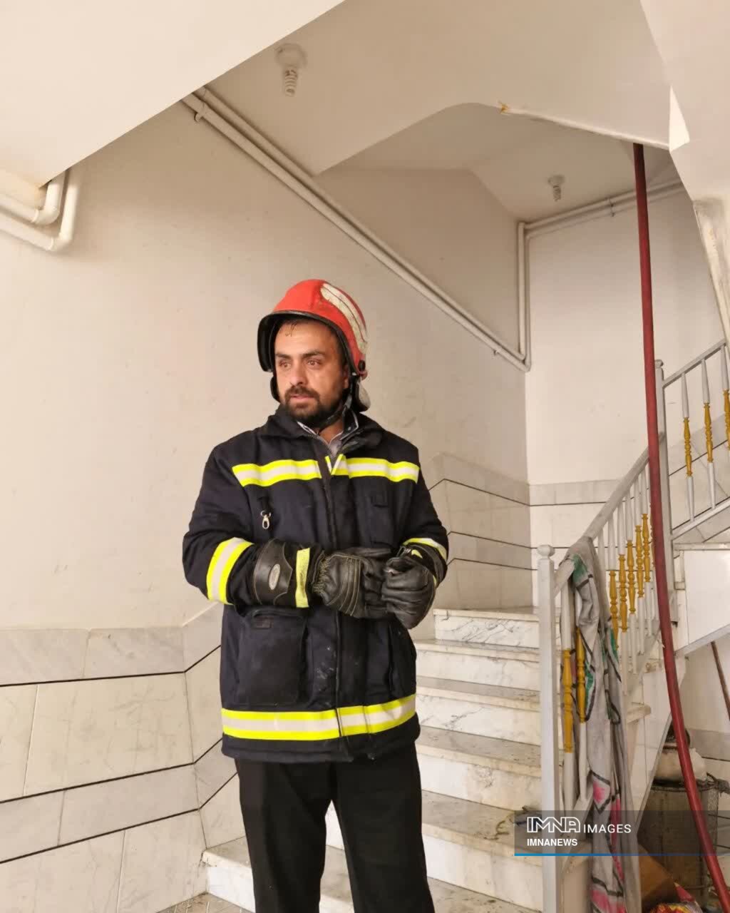 یک فوتی در حادثه آتشسوزی شهرکیان+تصاویر و فیلم