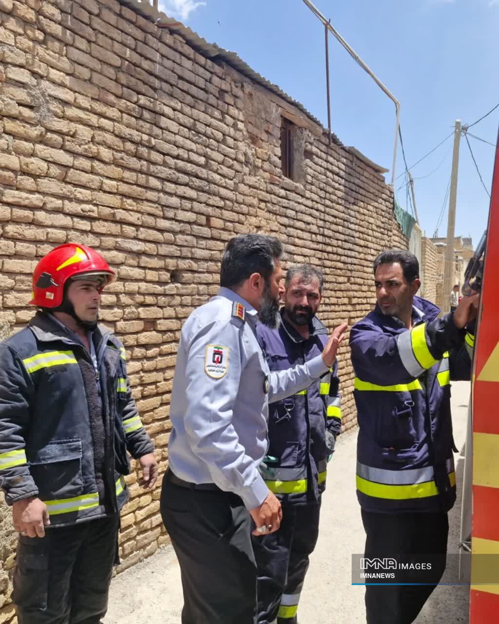 یک فوتی در حادثه آتشسوزی شهرکیان+تصاویر و فیلم