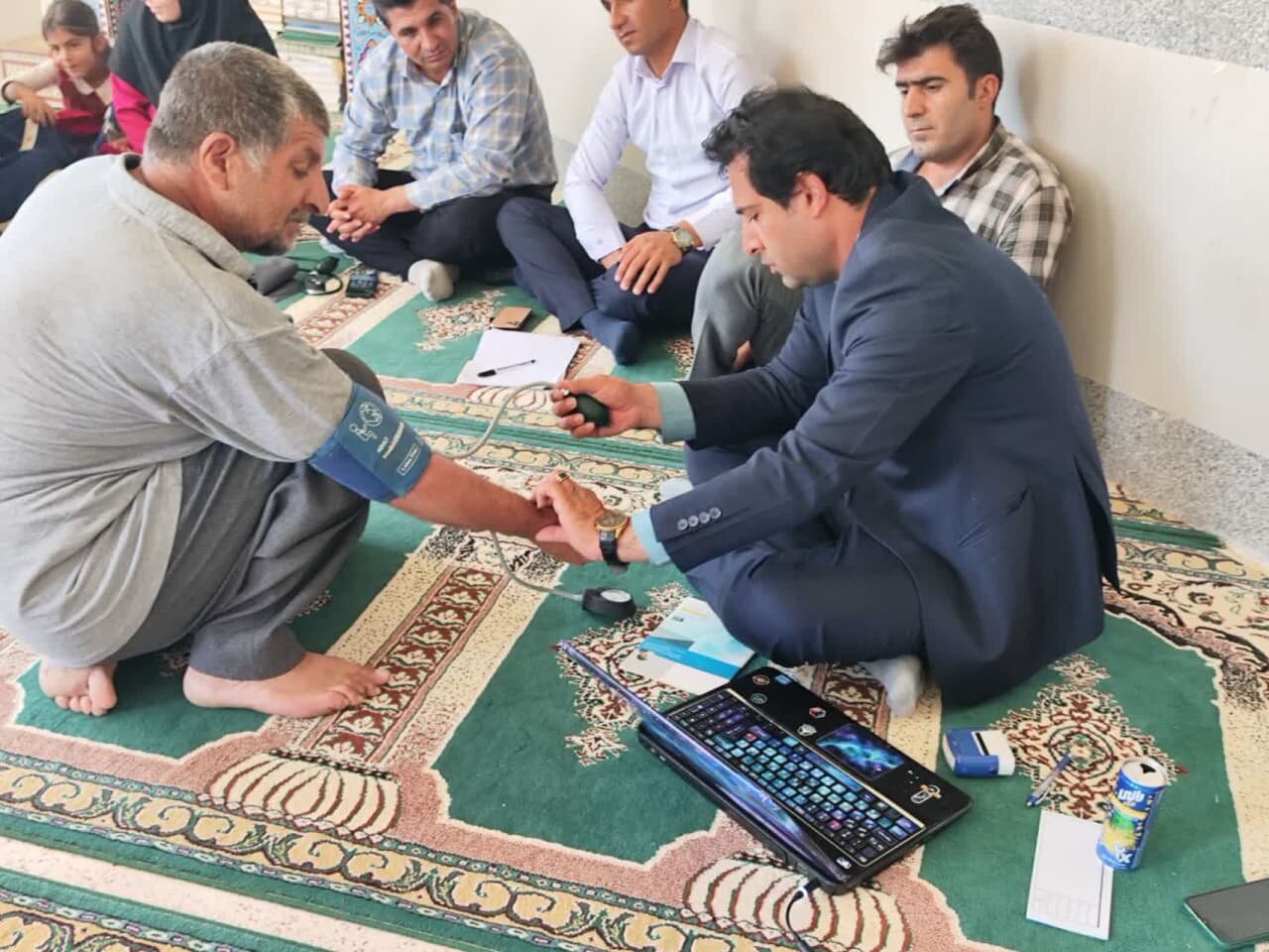 اردوی جهادی شبکه بهداشت و درمان شهرستان دنا در روستای «مازهکز» شهرستان دنا+تصاویر