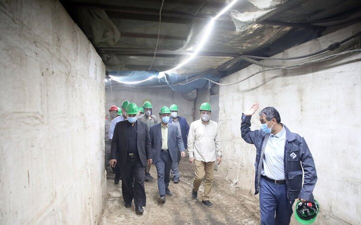 عملیات اجرایی فاز یک خط ۳ متروی مشهد به‌صورت شبانه‌روزی درحال اجرا است