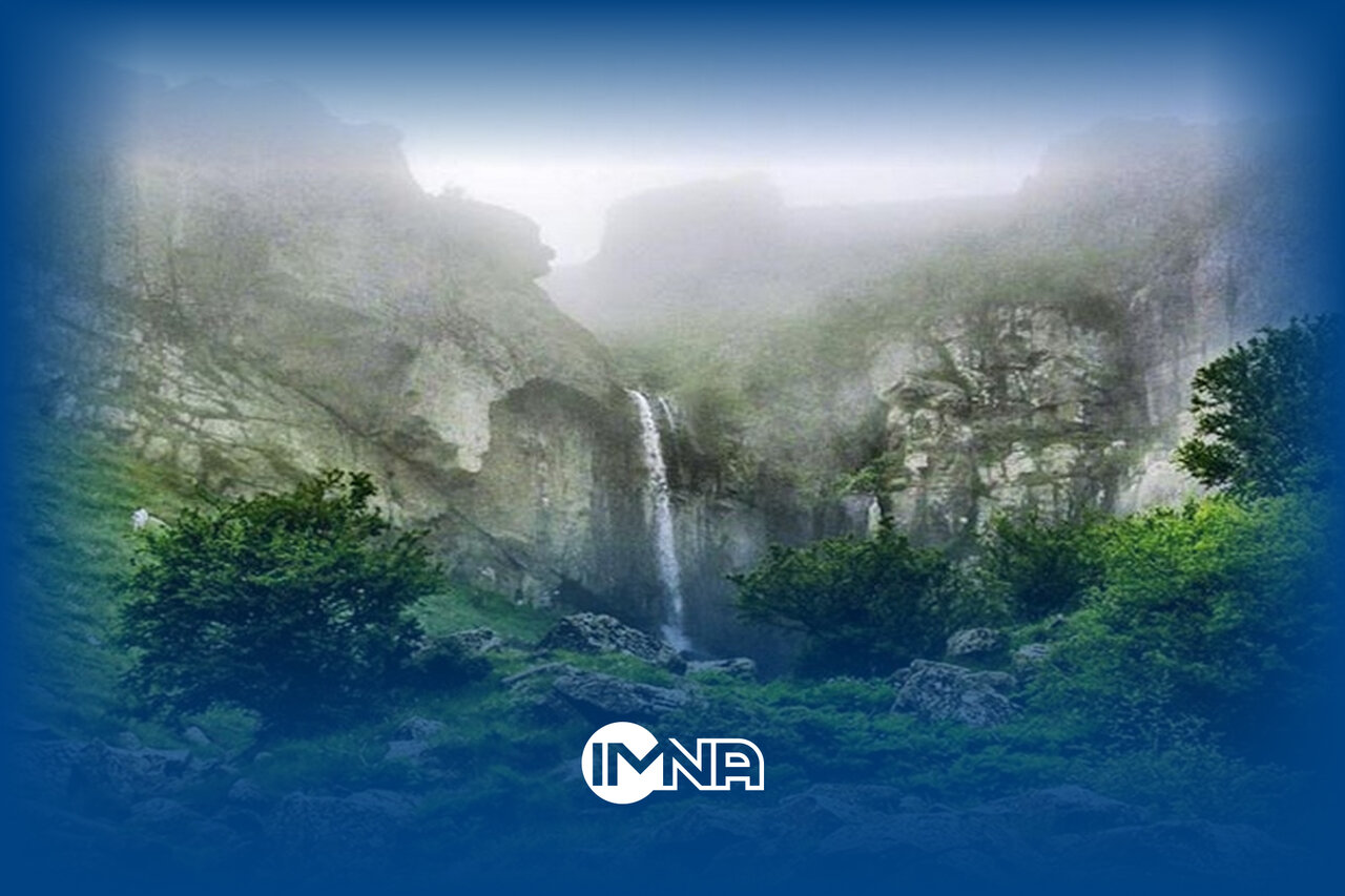 فیلم| تصاویر زیبا از ‏آبشار ورزان