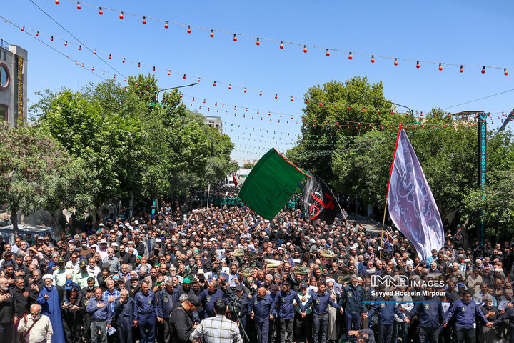 اجتماع عظیم عزاداران امام جواد(ع) در مشهد مقدس