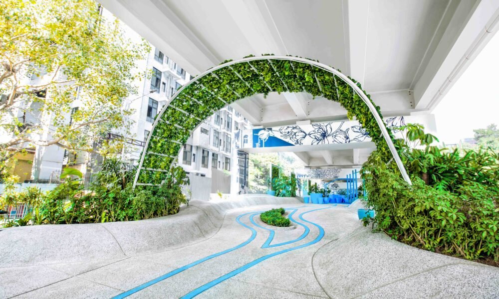 تبدیل زیرگذر بیروح هندی به فضای اجتماعی سرسبز و پویا