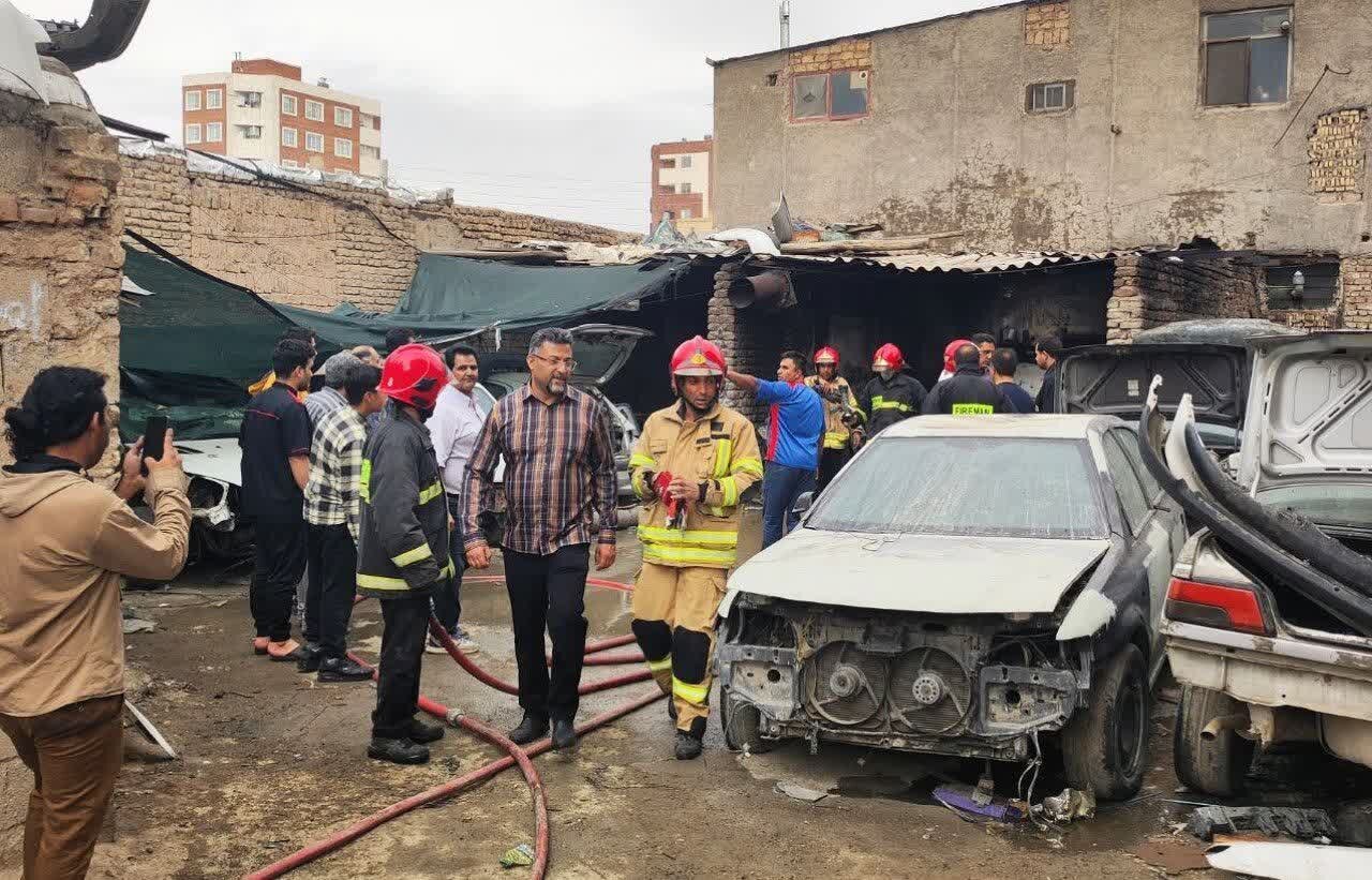 پیشگیری از بروز فاجعه در کارگاهی در کرمان