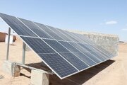 نخستین نیروگاه خورشیدی چاه‌های کشاورزی استان کرمان افتتاح شد