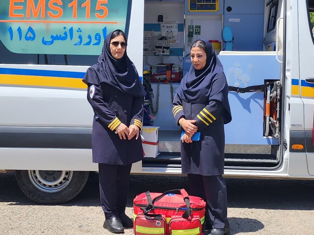 افتتاح سومین پایگاه اورژانس بانوان آذربایجانغربی در بوکان