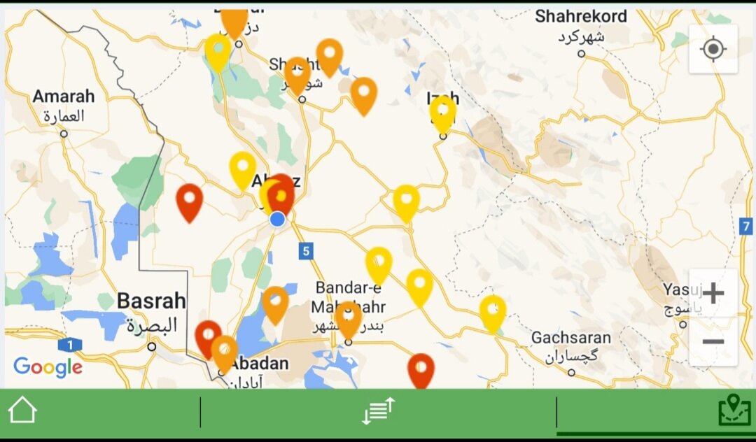جزئیات آلودگی هوای خوزستان/ هوای ۱۱ شهر در وضعیت آلوده قرار گرفت