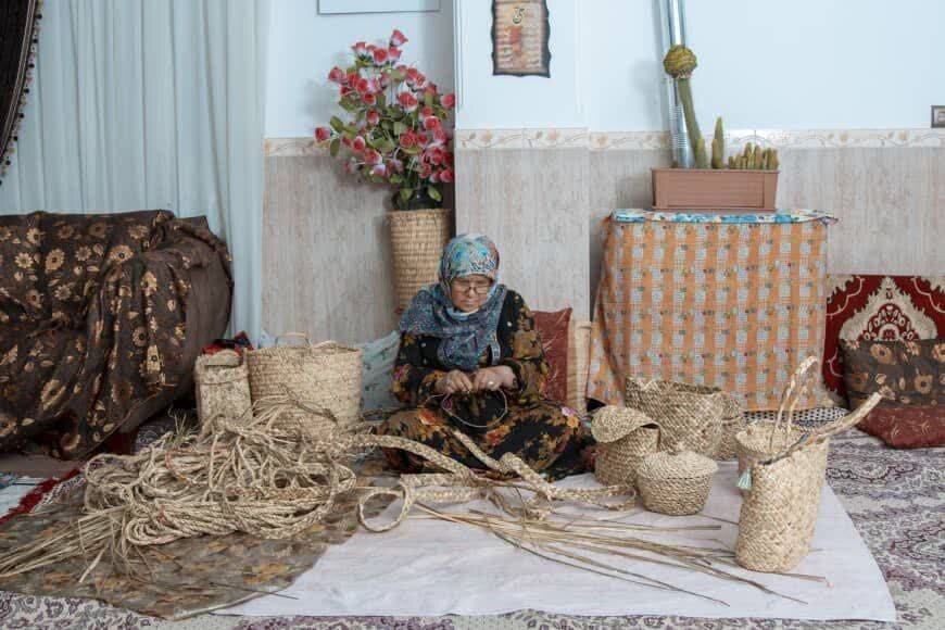 دو قرن حصیربافی در پایتخت حصیر کشور/ ثبت ملی دومین هنر کهن بشری به نام درزیکلای بابل