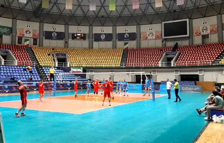 آغاز مسابقات چهارجانبه والیبال گرامیداشت شهدای خدمت
