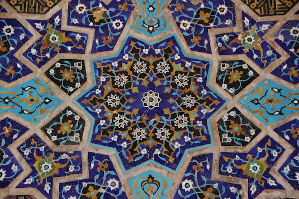 traditional Iranian tiles