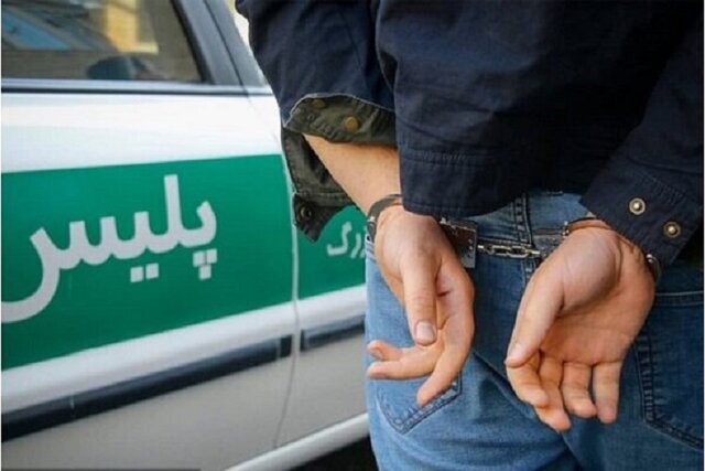 دستبند قانون بر دستان قاضی قلابی در کهگیلویه