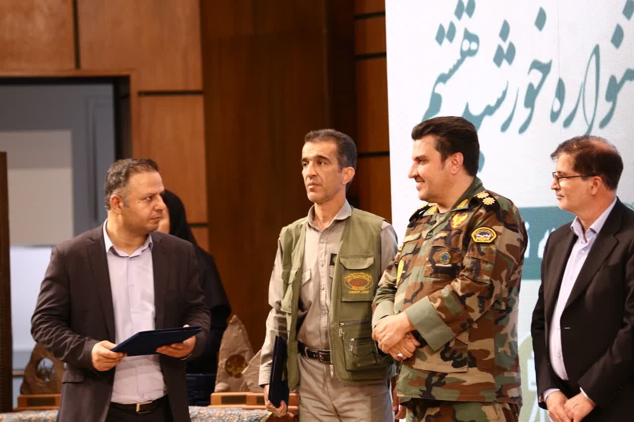 درخشش محیطبان نایینی در جشنواره کشوری خورشید هشتم