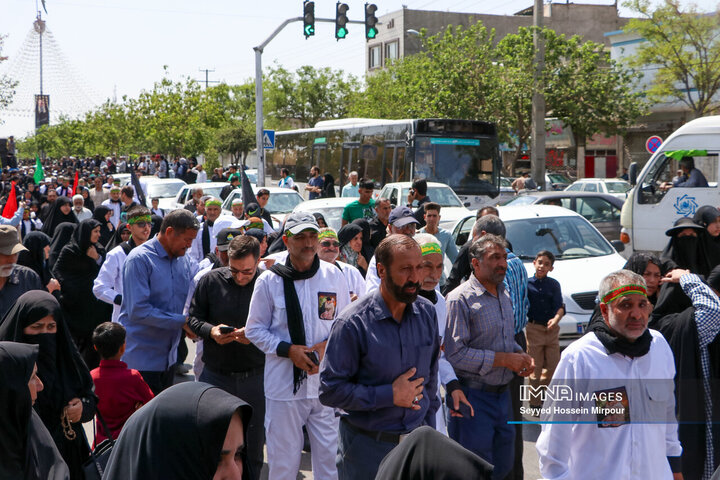 کاروان زائران پیاده سید الشهدا(ع)