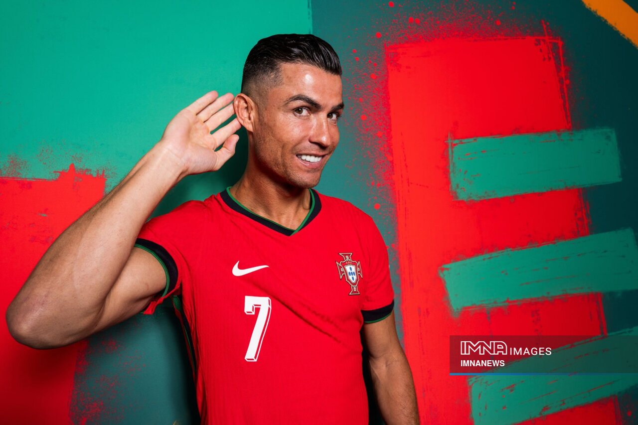 کریستیانو رونالدو با ثبت رکوردهای جدید در یورو ۲۰۲۴