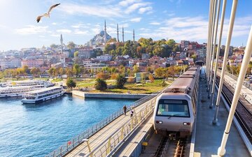 با متروی استانبول از کجاها میتوان دیدن کرد؟
