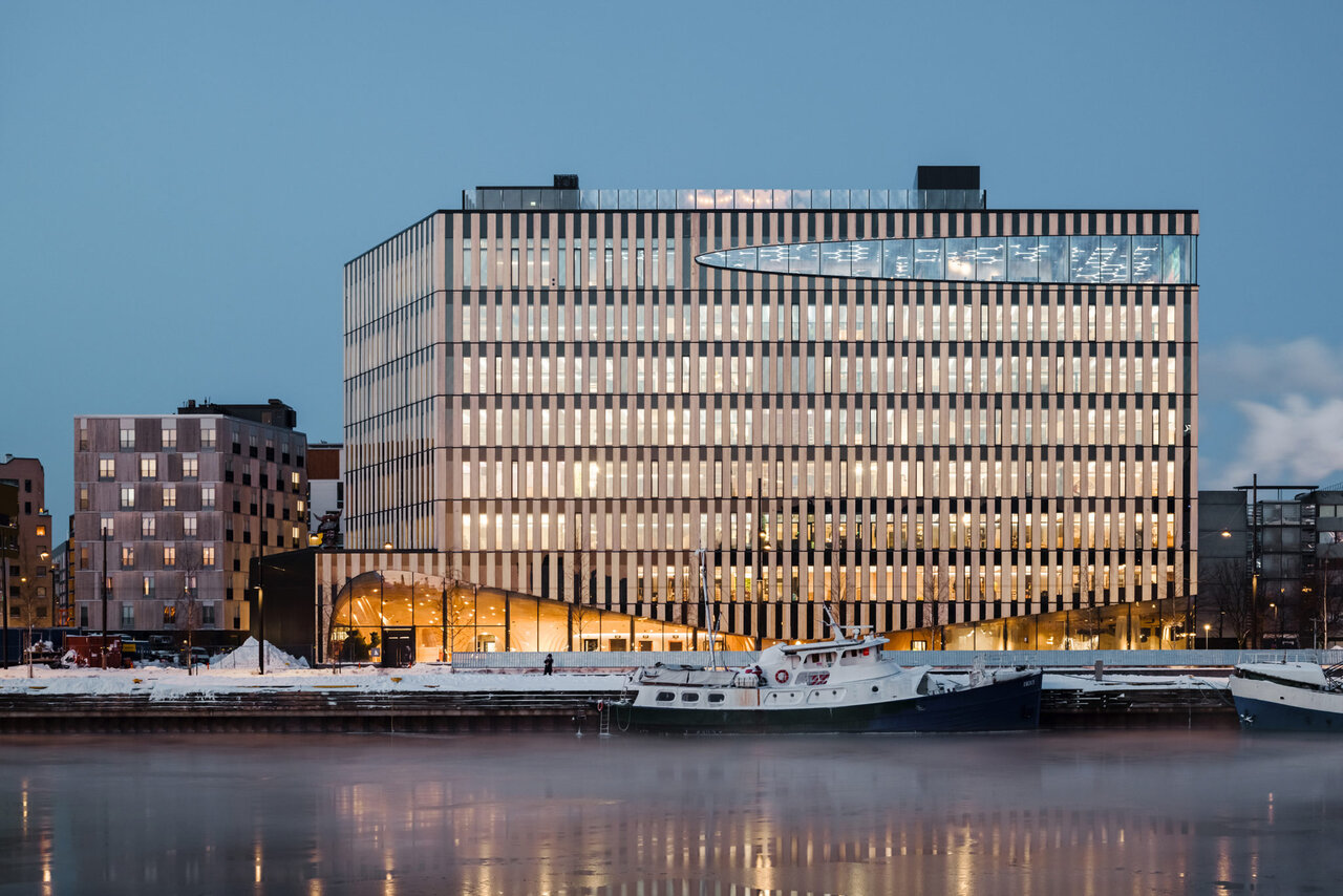 کربنزدایی از صنعت ساختوساز با مصالح چوبی + محله چوبی فنلاند