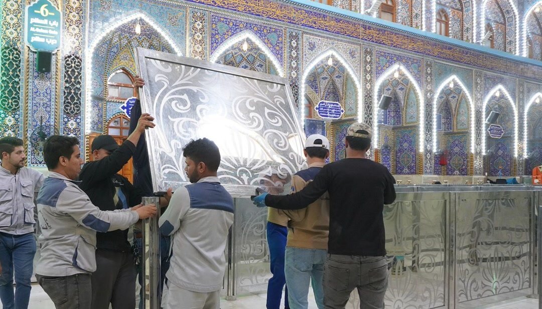 زیارت امام حسین(ع) در عرفه صفبندی شد+ تصاویر