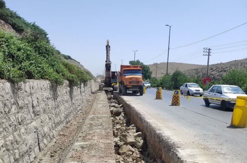 پیشرفت ۷۰ درصدی پروژه خط انتقال آب تصفیهخانه میدان شهید قوچانی