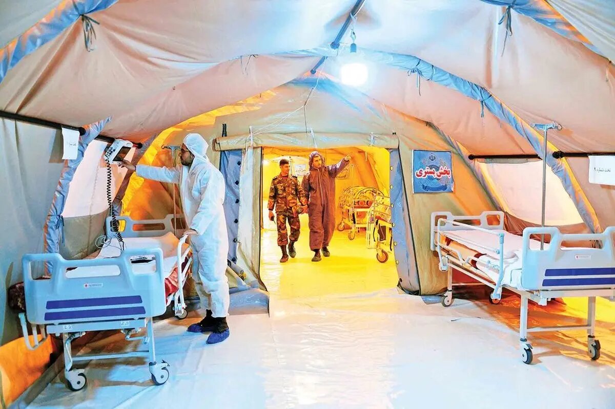 بیمارستان صحرایی تخصصی و فوق تخصصی جهادی شهدای سلامت فارس بر پا می شود