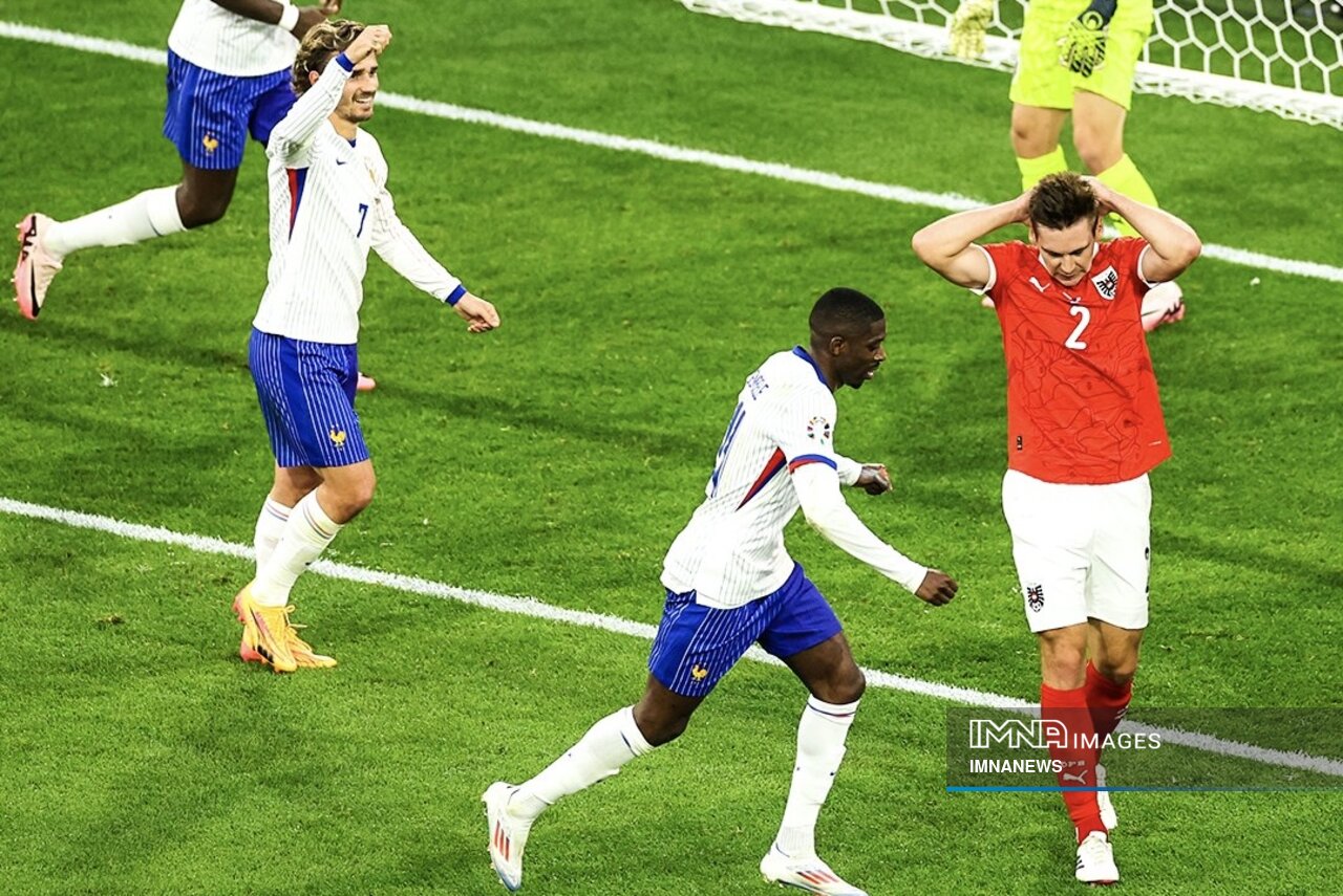 پیروزی فرانسه در شب مصدومیت امباپه