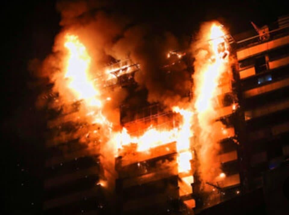 آخرین جزئیات حادثه آتشسوزی بیمارستان قائم رشت + فیلم و تصاویر